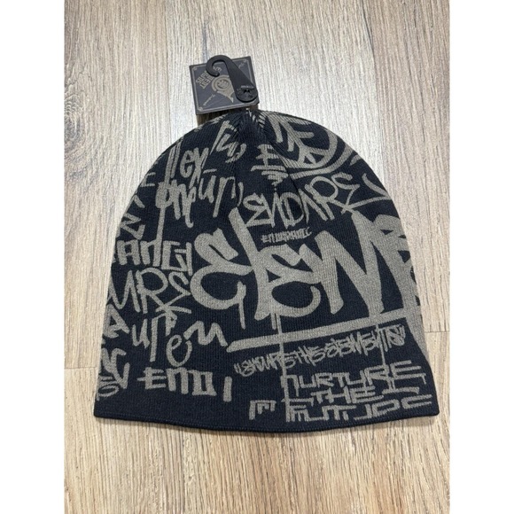 Y2K Element Crowns Beanie Hat One Size - Picture 2 of 6